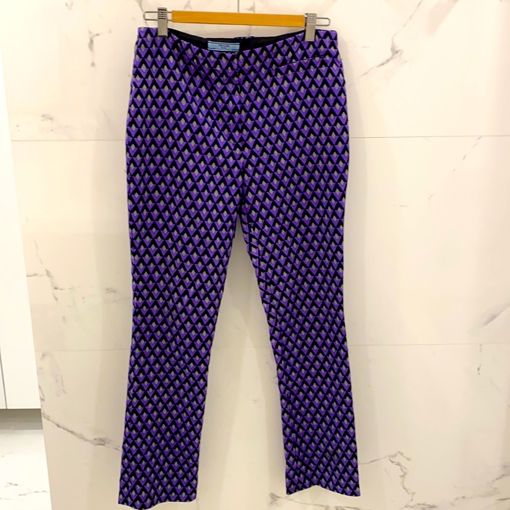 Authentic Prada pants, size 38 (US size 4),